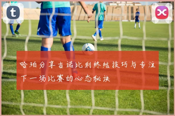哈珀分享吉诺比利终结技巧与专注下一场比赛的心态秘诀